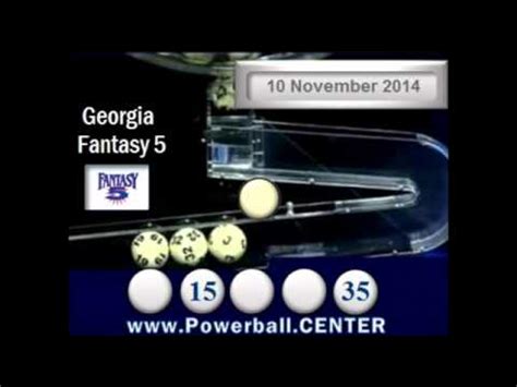 google georgia lottery results|Fantasy 5 .